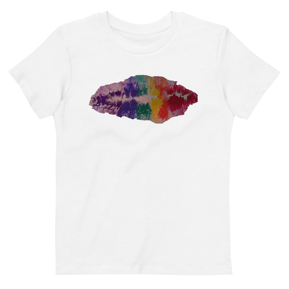 "Rainbow Kiss"  kids t-shirt