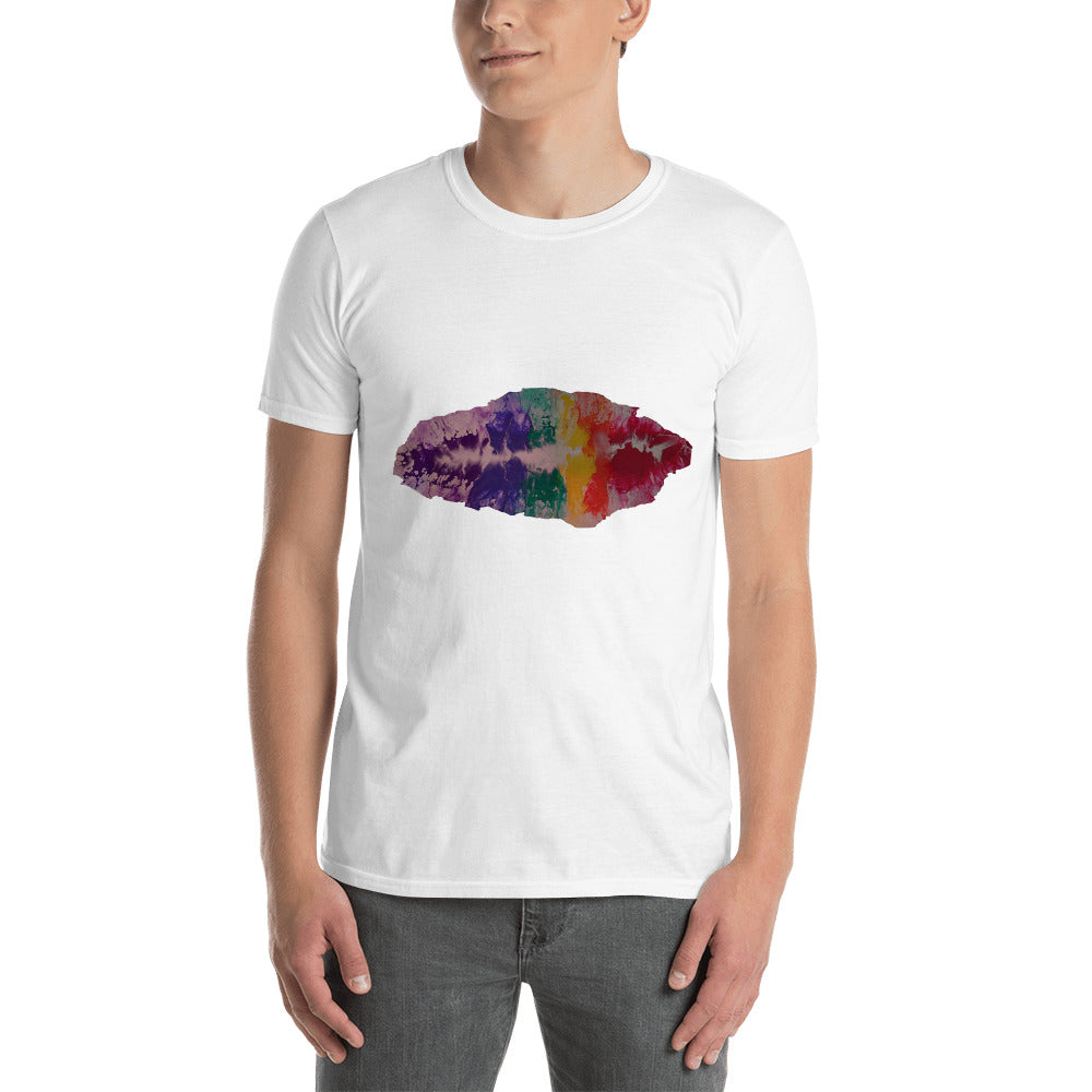 "Rainbow Kiss" Short-Sleeve Unisex T-Shirt